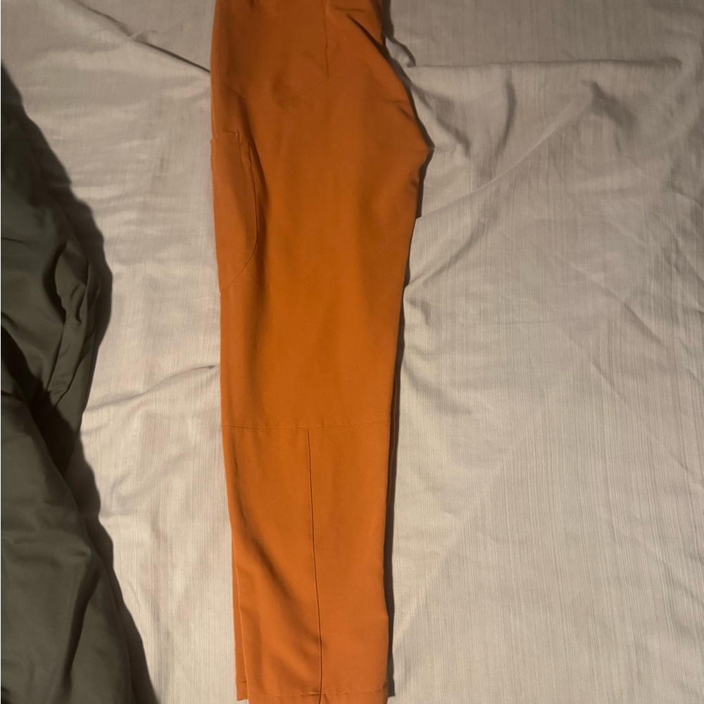 Women's Orange Chinos